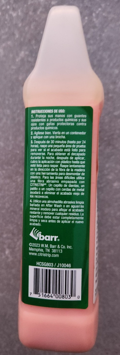 CitriStrip Paint and Varnish Stripper 1/2 gal – No. HCSG803