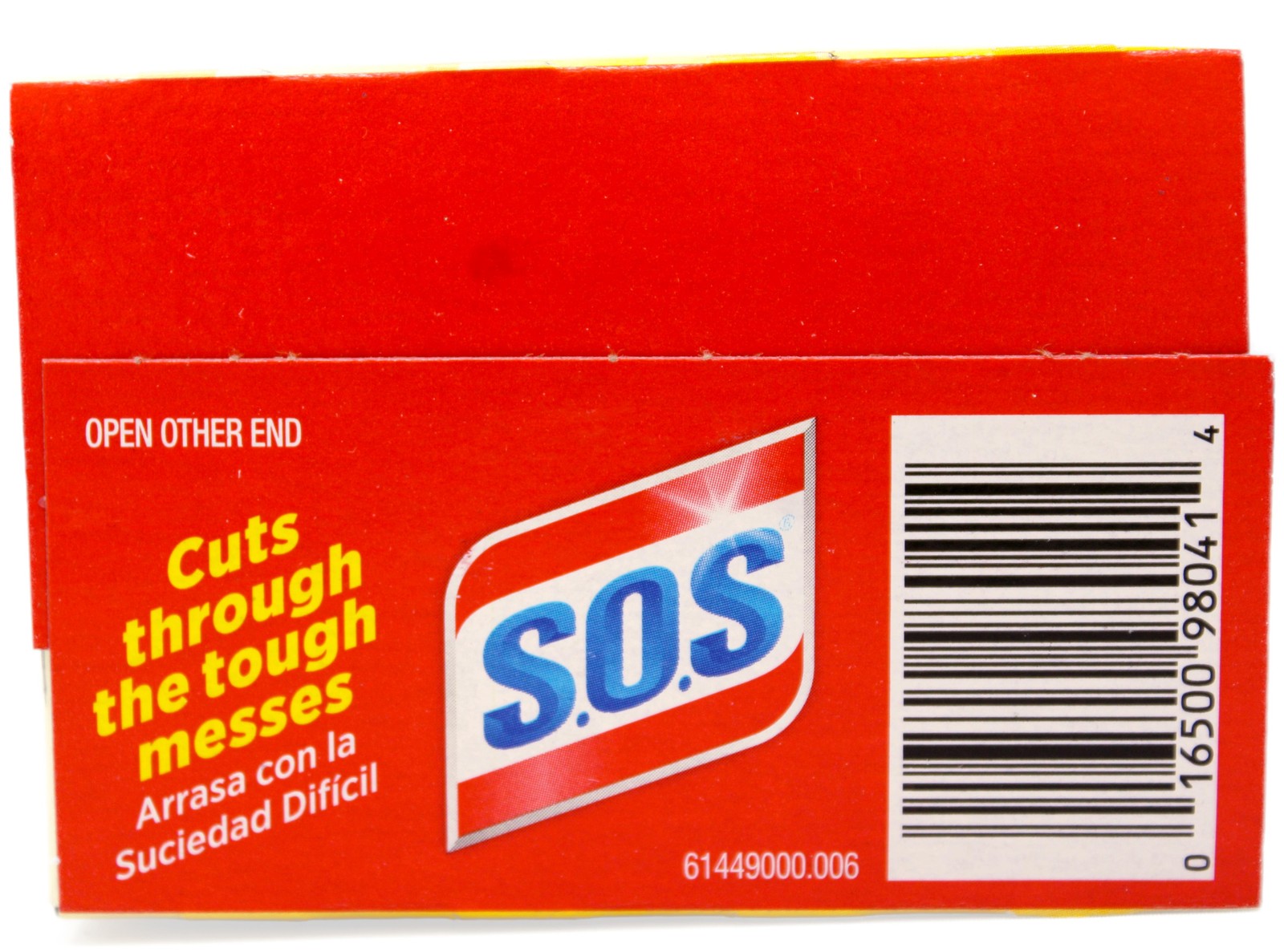 Clorox S.O.S. Steel Wool Soap Pads, Reusable with Anti-Rust Protection, 4 Count