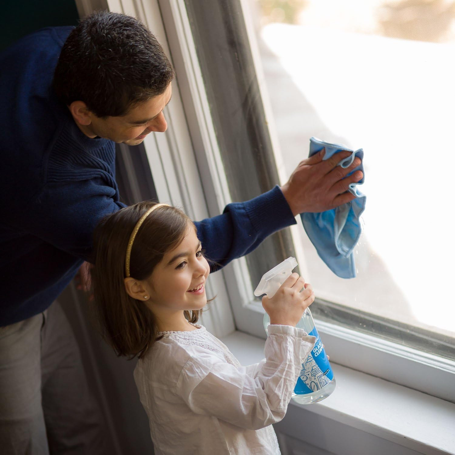 Better Life Glass Cleaner, Streak-Free Window Cleaner, Surface Cleaning Spray, M