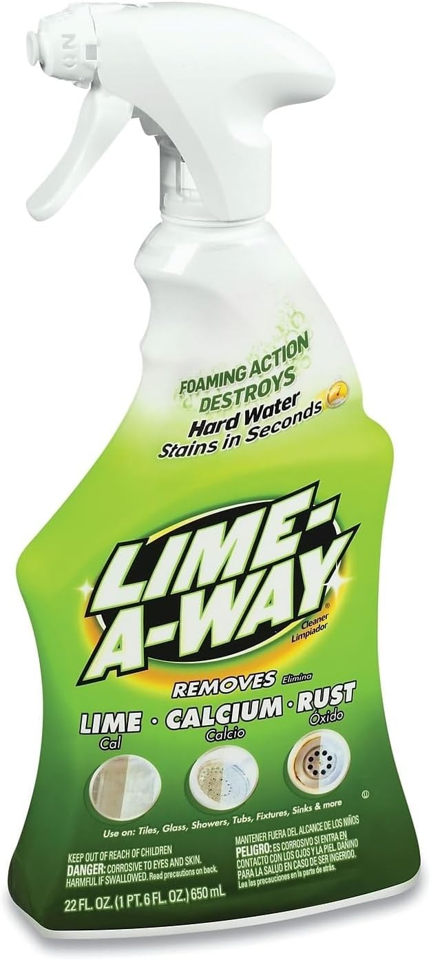 Natural Lemon Cleaner for Sinks & Showers – 22 Fl Oz Turbo Power