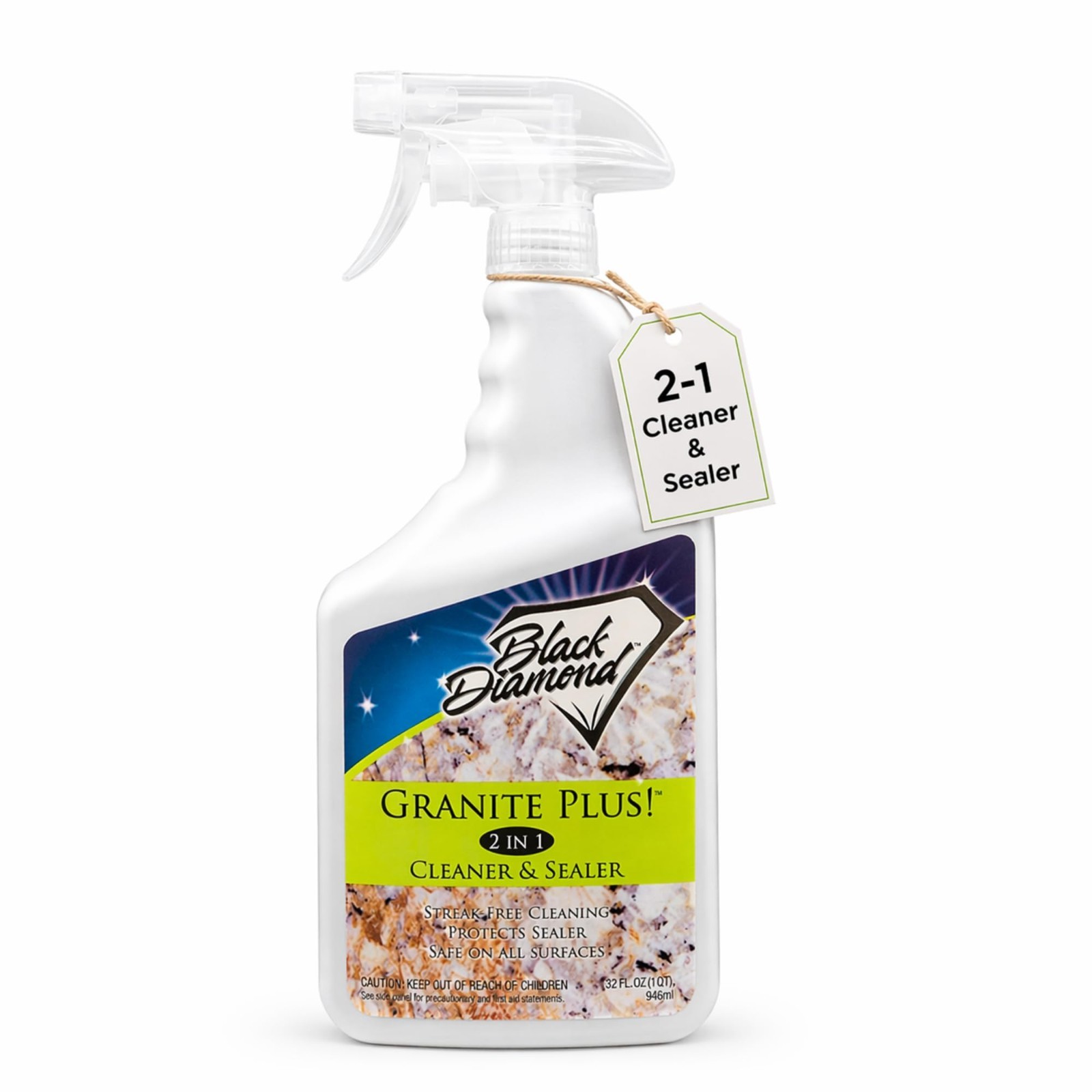 Granite Plus 2-in-1 Cleaner & Sealer – pH Neutral, Streak-Free for Stone Surface