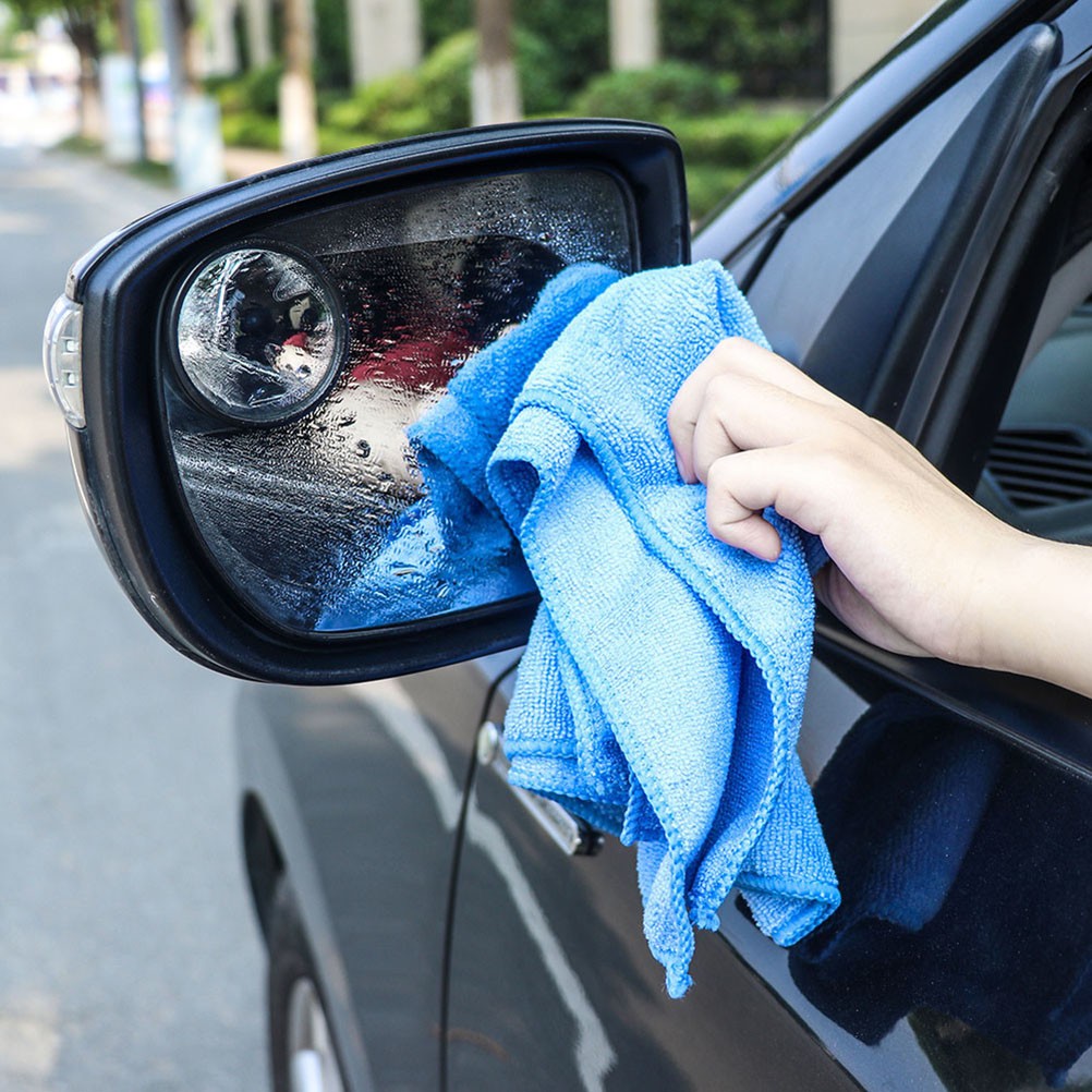 5Pcs Reusable Car Cleaning Duster Kit with Microfiber Towels and Spray Bottle