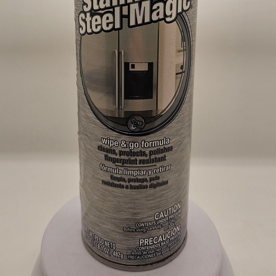 USED Magic Stainless Steel Cleaner Aerosol