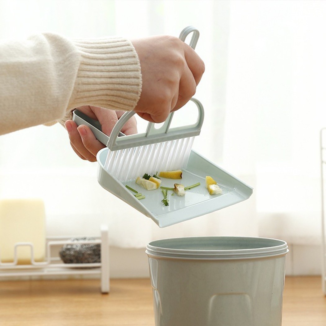 Dustpan Broom Set Small Lovely Modell Cleaning Brush Cleaning Car Air Outlet