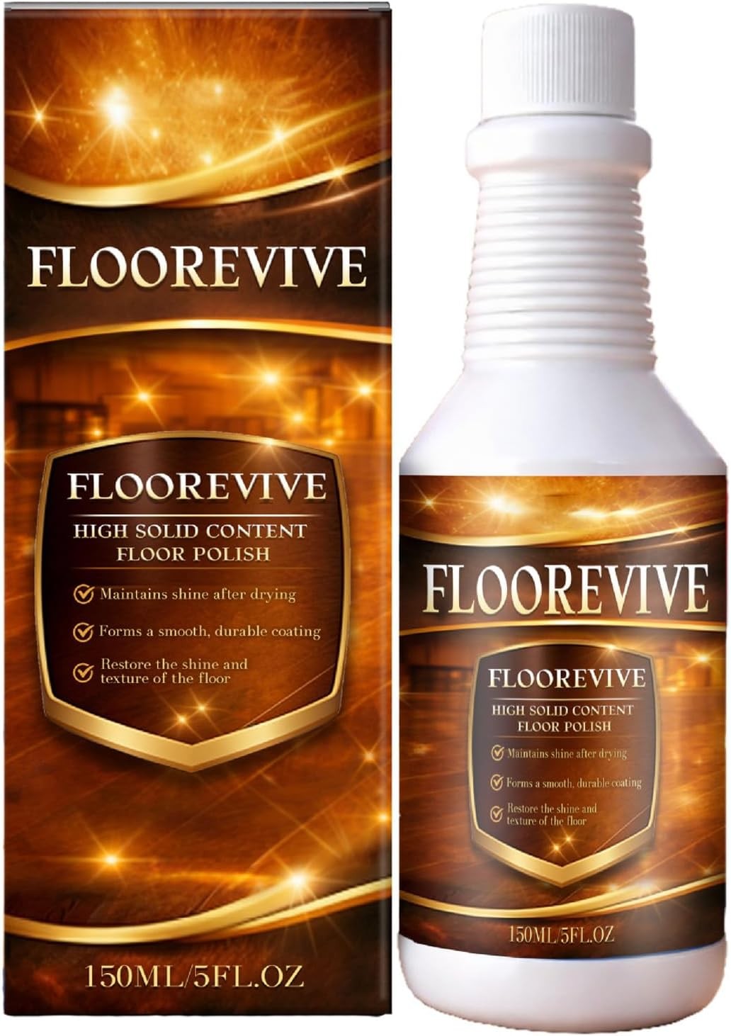 Floorevive Floor Restorer Floor Restorer/Polish -Revitalize And Shine Wood 150m
