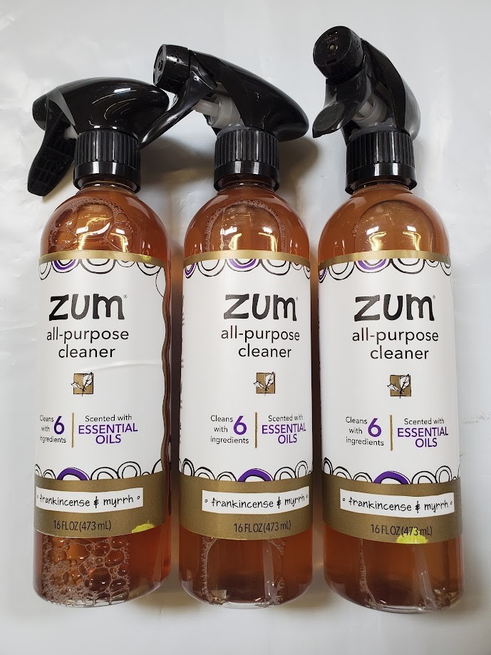 3 Pack – Zum All Purpose Cleaner – Frankincense & Myrrh – 16 fl oz-Spray Bottle