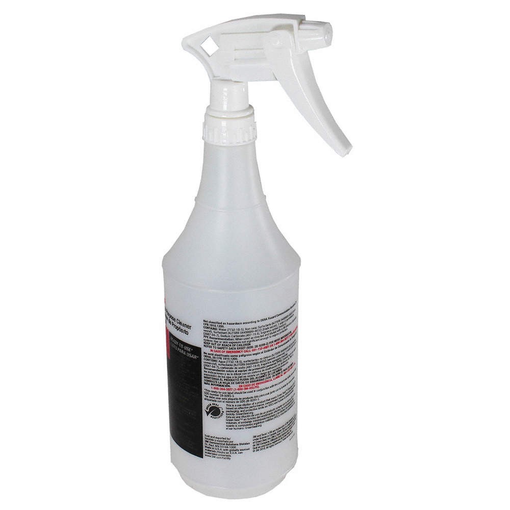 TOLCO 130408 Trigger Spray Bottle,12 1/4″H,White,PK12 1GH06