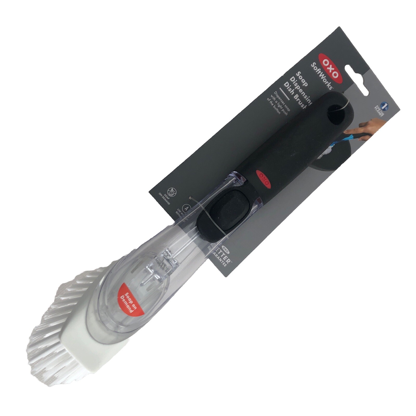 New OXO Good Grips Soap Dispensing Dish Brush