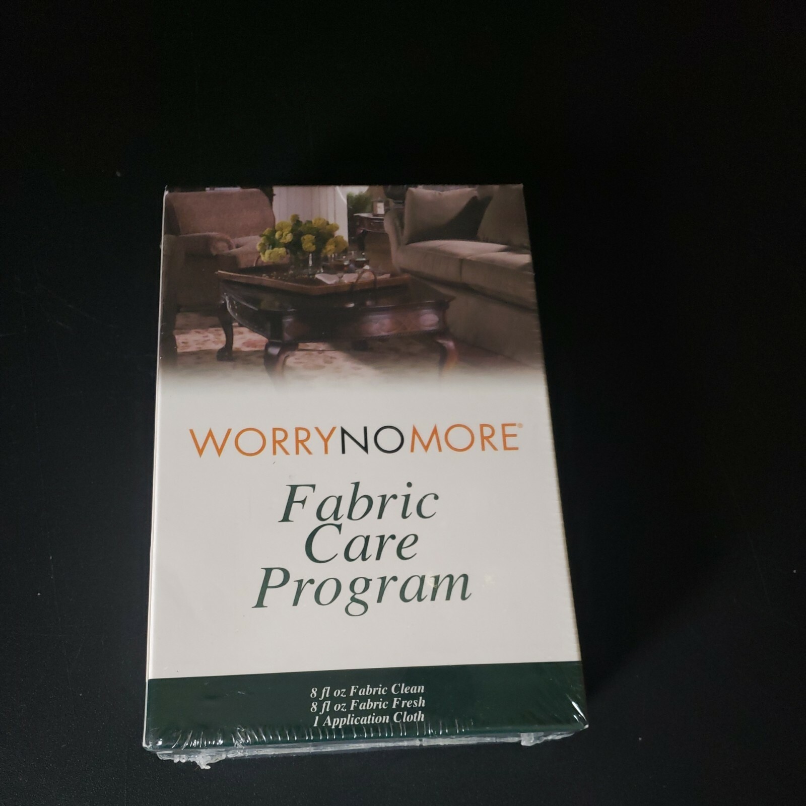 Worry No More Fabric Care Program Clean Fresh Uphostery Cloth New Sealed