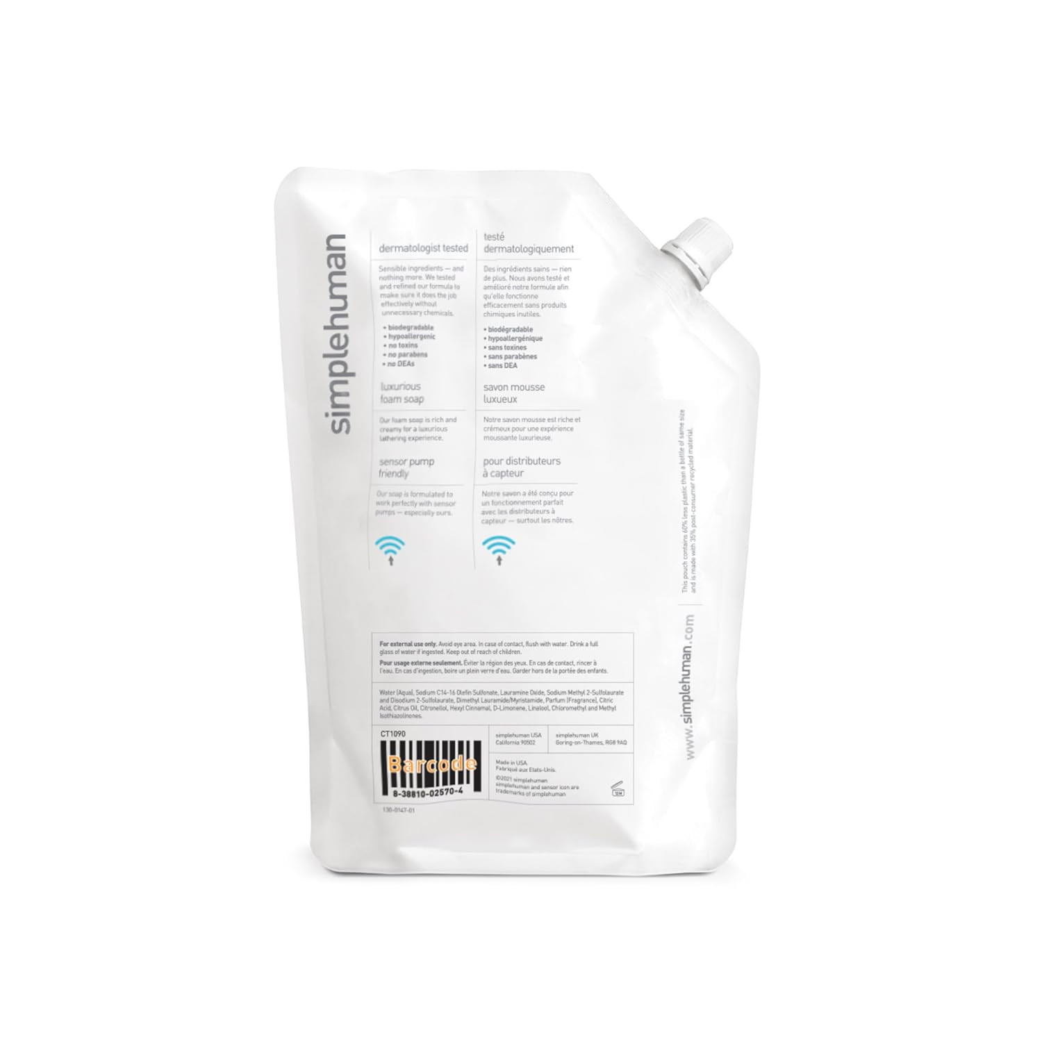 Citrus Blossom Dish Soap Refill Pouch, 34 Fl Oz.