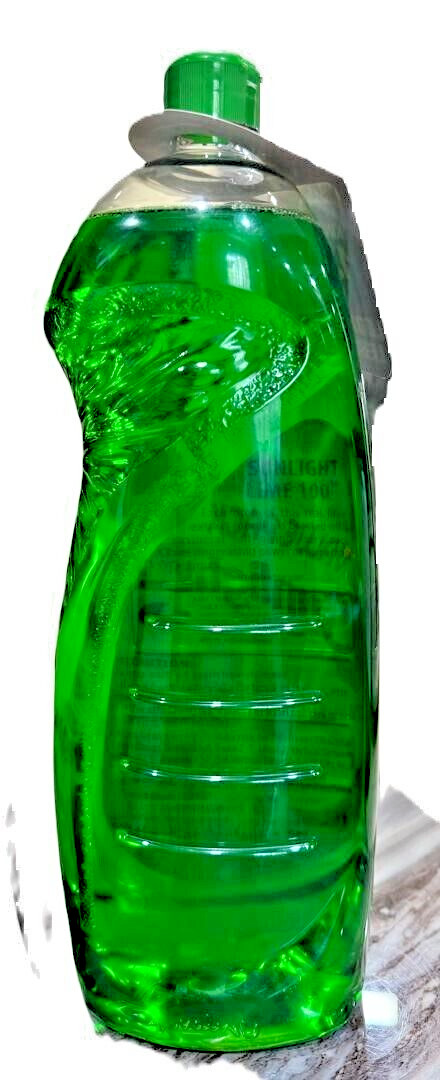 Sunlight Dishwashing Liquid Fresh Lime Instant Degreasing Tech 1.35L x 4 Bottles