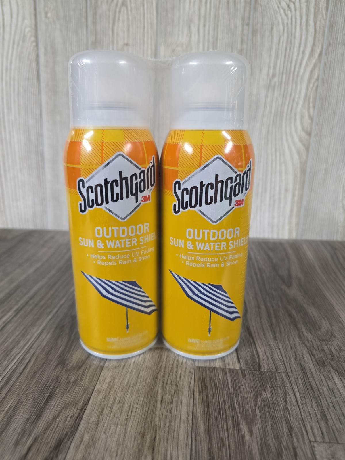Scotchgard Water & Sun Shield w/ UV Protector Patio Furniture 10.5Oz 2Pck Cans