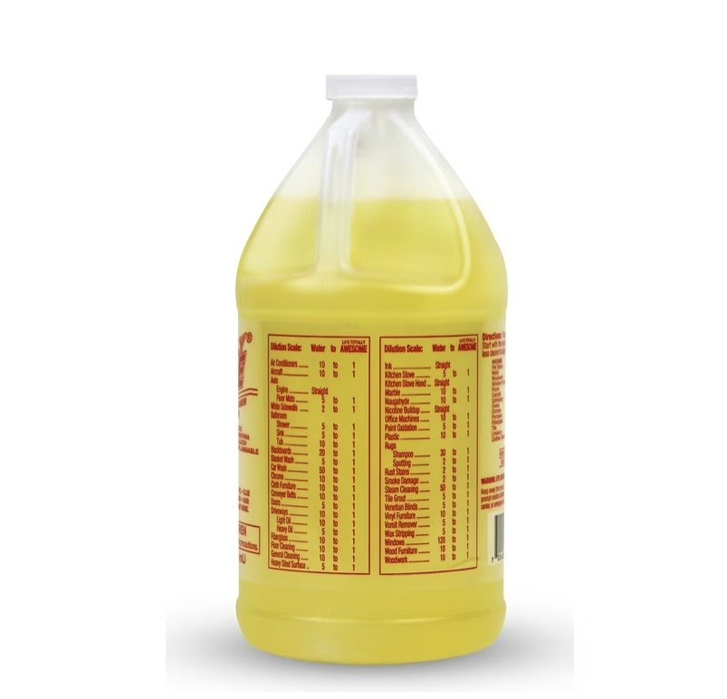 4 PACK LA’s Totally Awesome All Purpose Concentrated Cleaner &Degreaser,64 fl oz