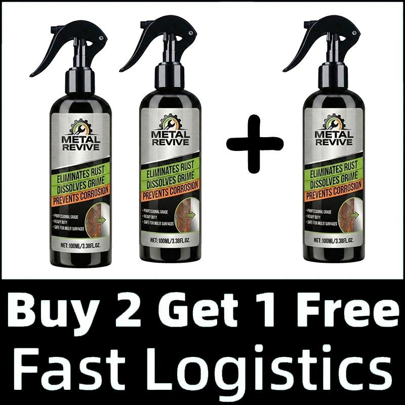 Heavy-duty Car Rust Remover Spray, Wheel Rim & Exhaust Anti-rust Cleaner