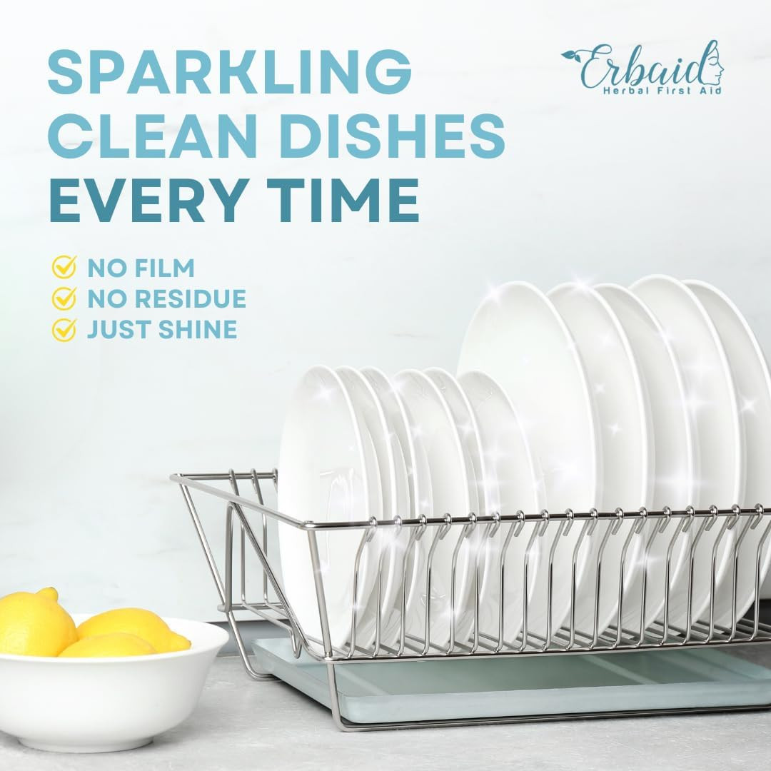 Non Toxic Dish Soap Bar – Natural Solid Dish Soap with Lemon Scent – Eco Friendl