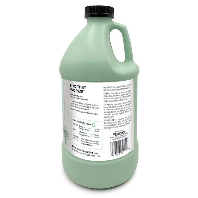 Instant Power ECO Clog Preventer 67.6 Ounce(s) Drain Cleaner Pour bottle
