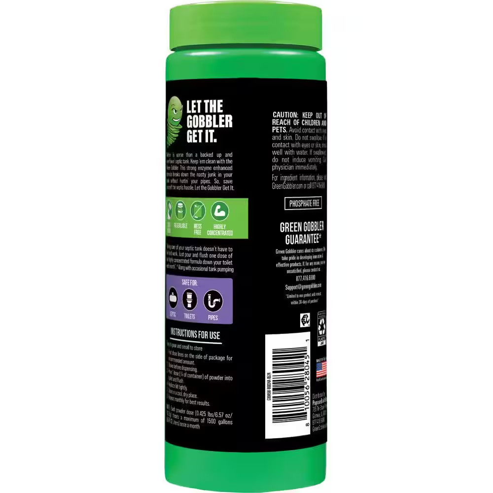 27 Oz. Industrial Septic Powder Drain Cleaner