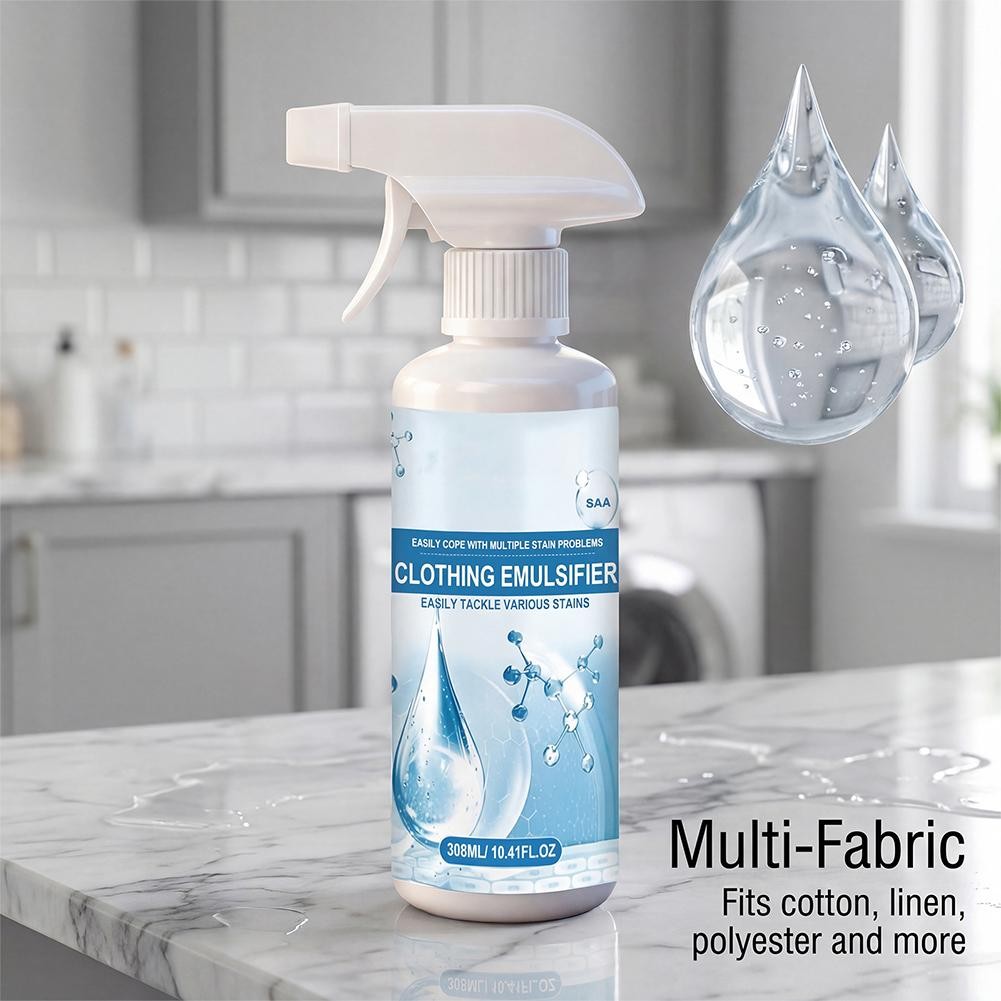 Clothing Emulsifier,Powerful Laundry Stain Remover Spray