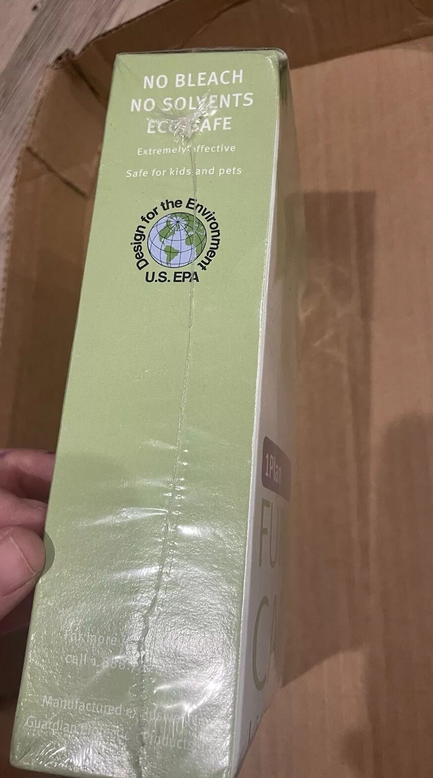 Crypton Fabric Furniture Care Kit 1 Plan, Eco-Friendly! Live Clean Live Green