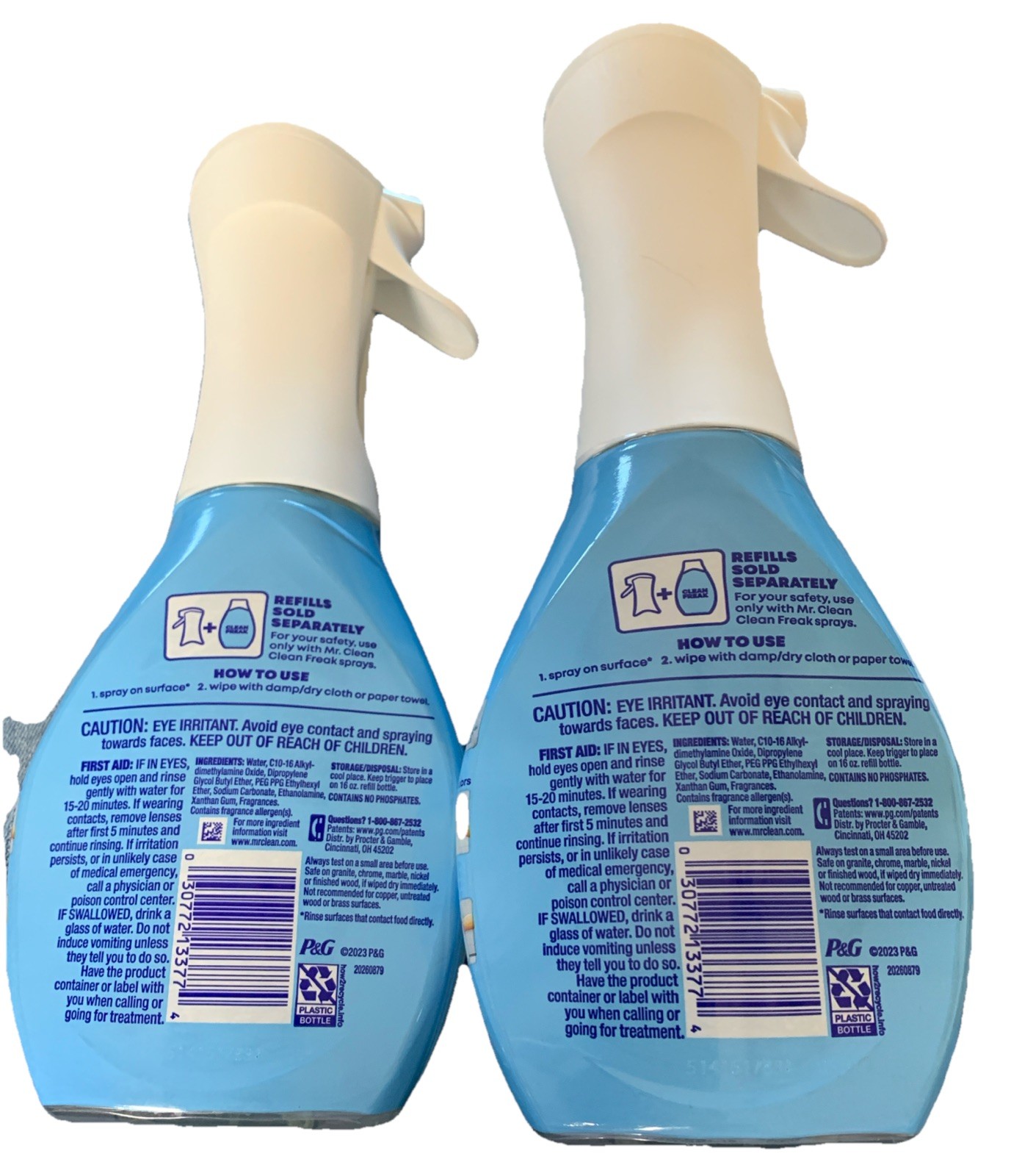 Mr. Clean- Clean Freak Foaming Surface Cleaner – Grapefruit – 2 Pack 16 oz. Ea