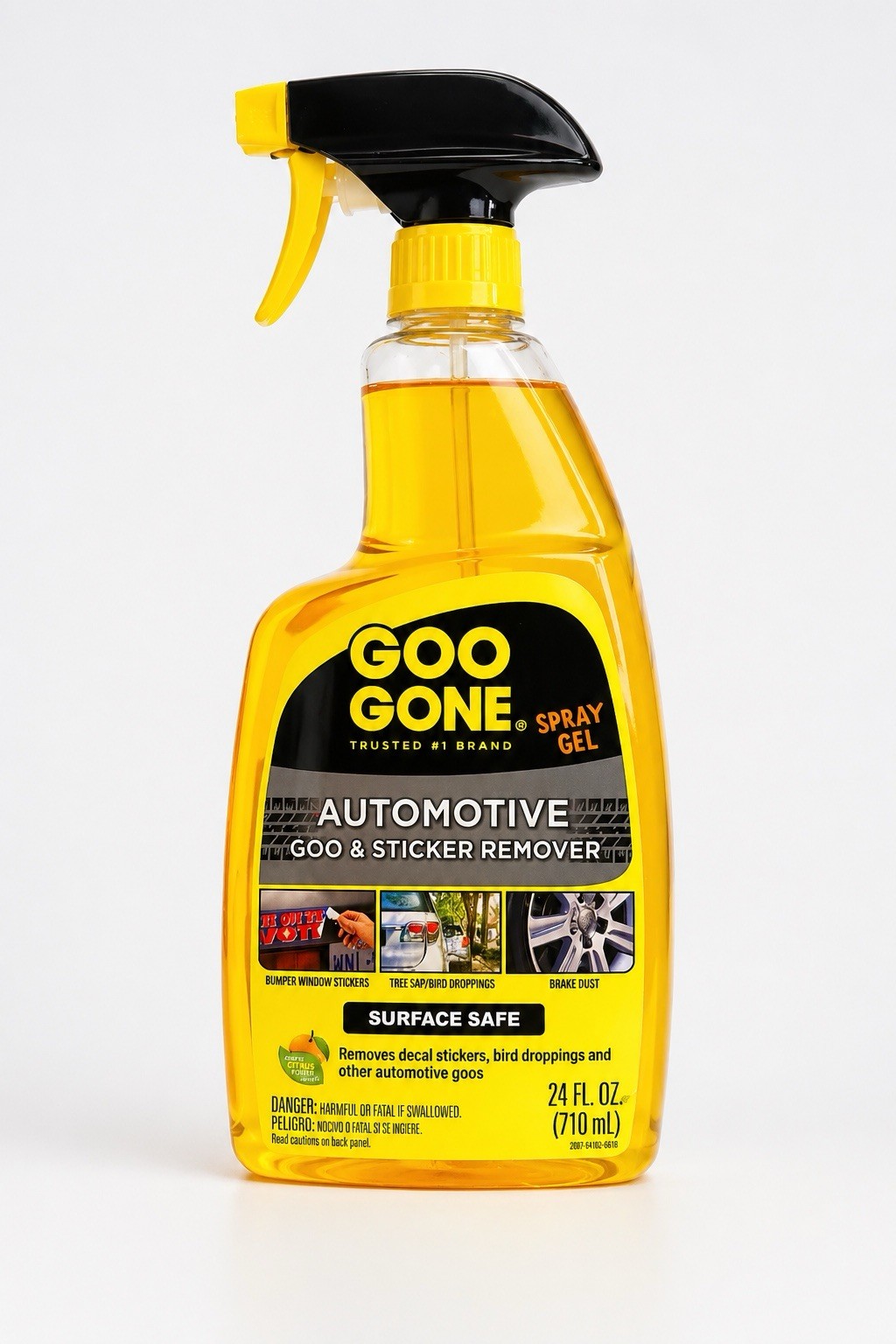 Goo Gone Automotive Spray Gel 24 oz Adhesive Remover Sticker Glue Cleaner