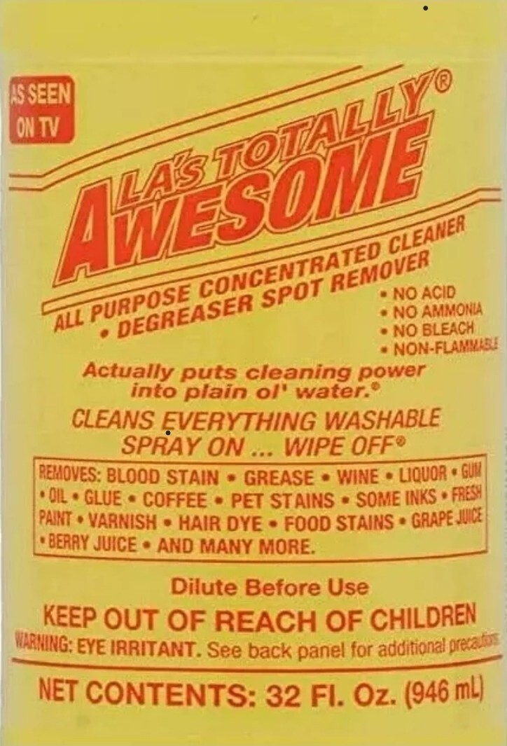 LA’s Totally Awesome All Purpose Concentrated Cleaner 32 oz