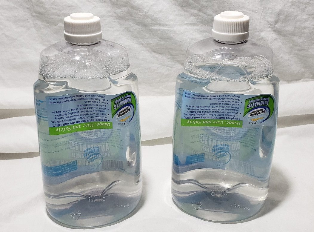 2 Scrubbing Bubbles Automatic Shower Cleaner Refill ORIGINAL Scent 34 fl oz New