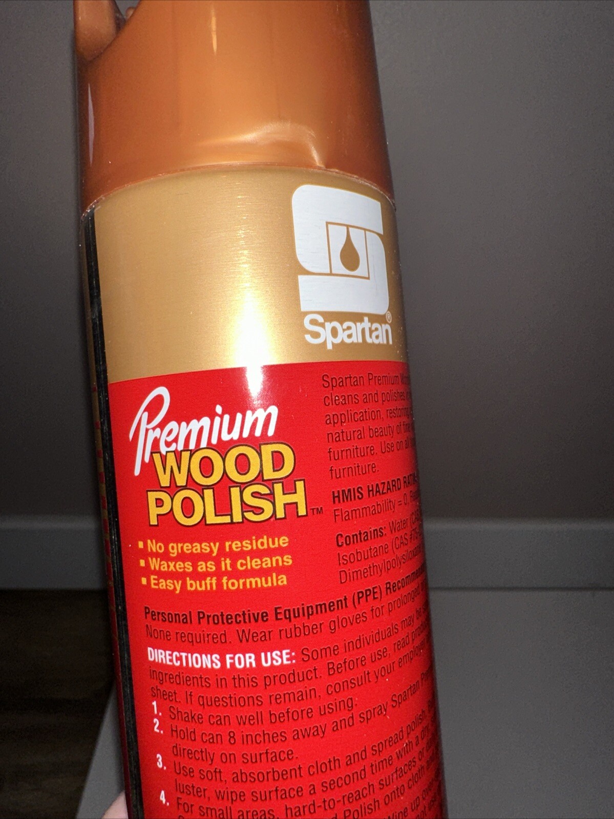 Spartan Premium Wood Polish 1 LB / 454 GR