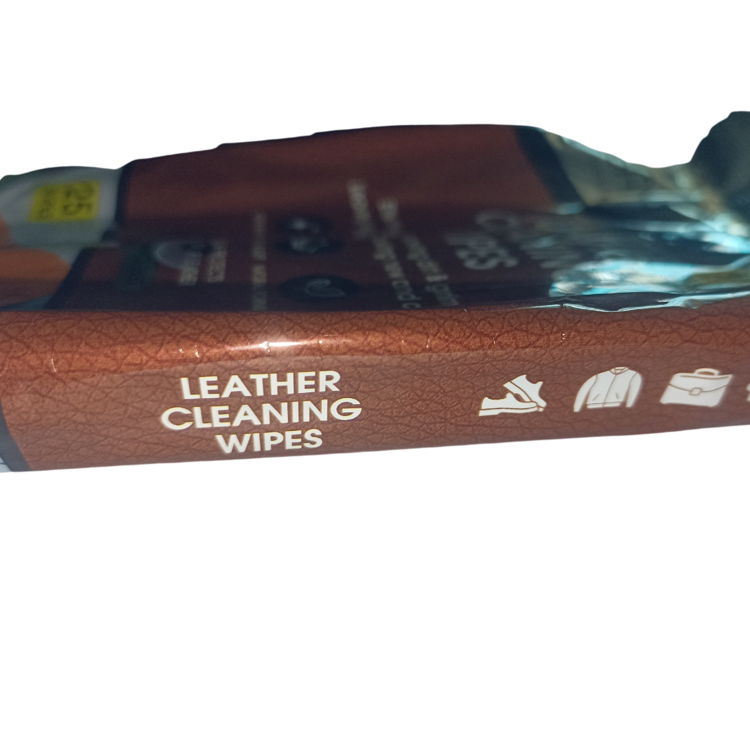 Gangso Leather Cleaning Wipes 3 in 1 Conditions 25pcs Fragrance Free