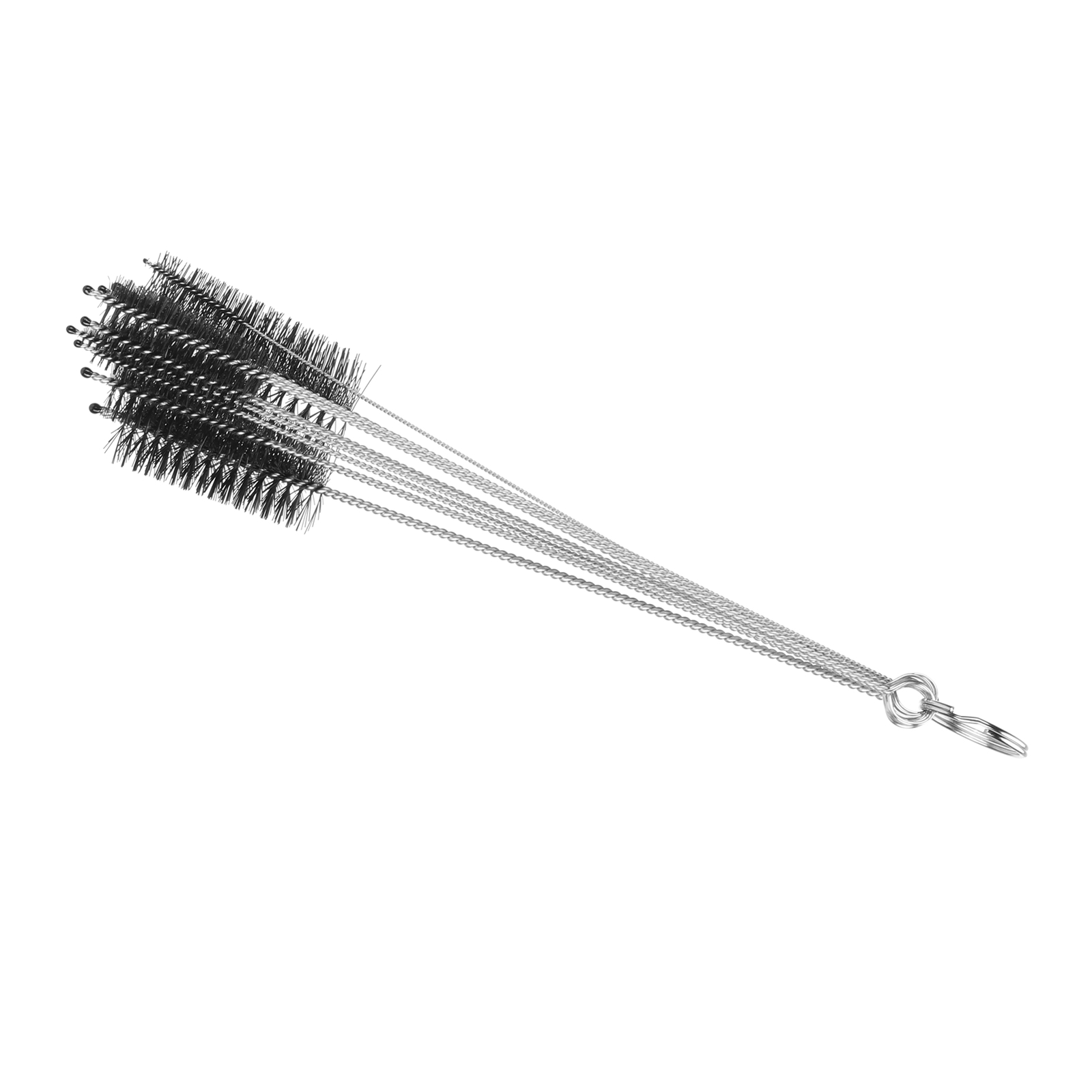 10Pcs Coffee Machine Brush Cleaner Stainless Steel Nylon Bottle Cleaning Brus US