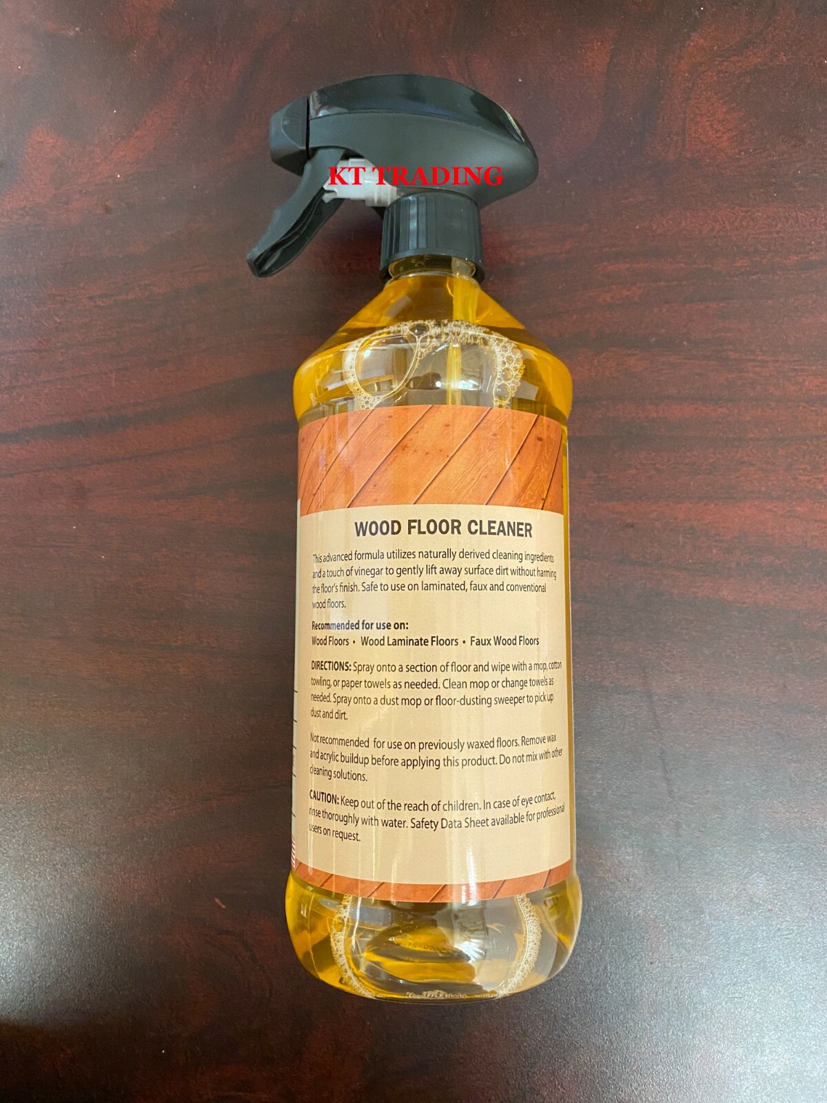 PARKER & BAILEY Advanced Formula WOOD FLOOR CLEANER Gentle Safe on Finish 32oz