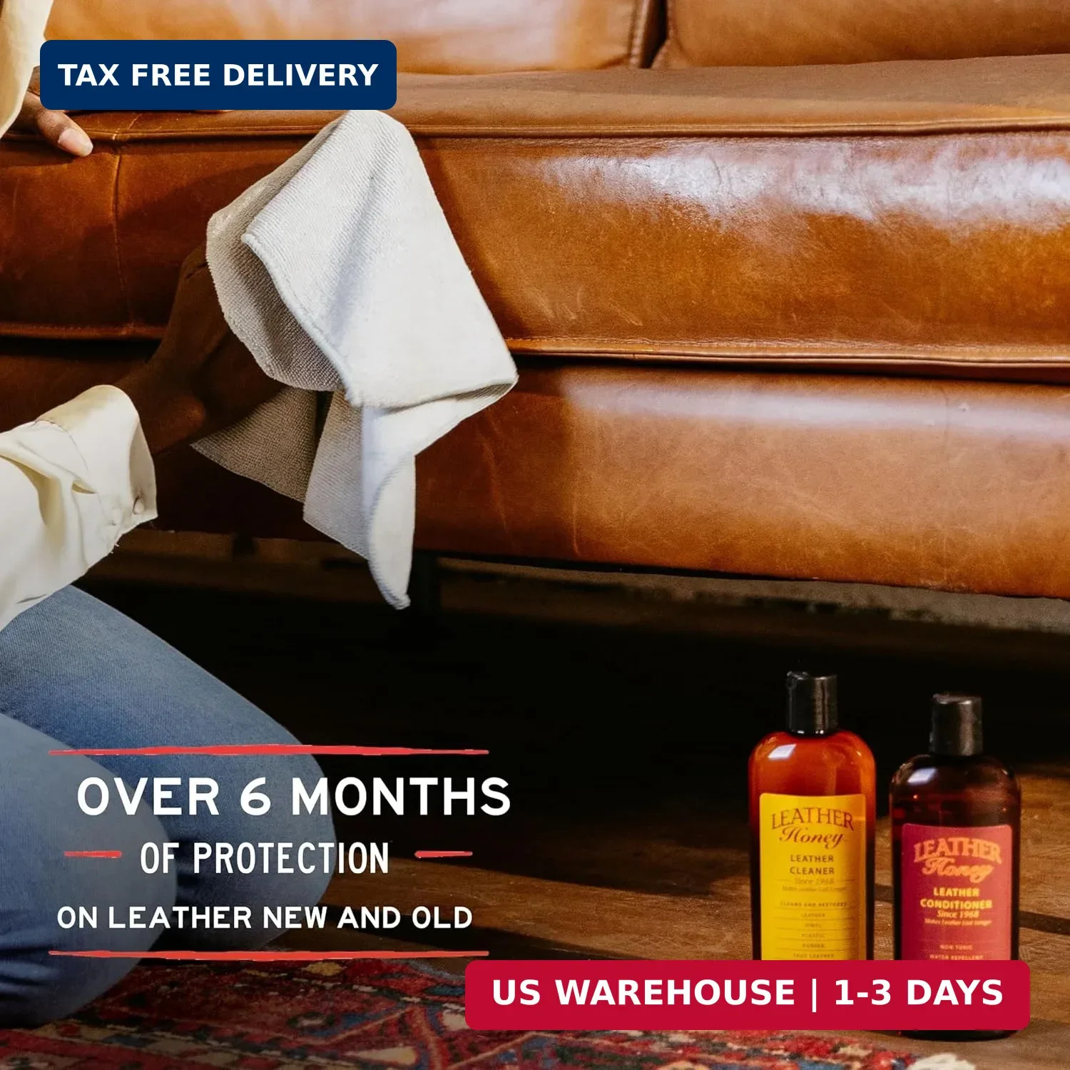 Leather Honey Leather Conditioner, Since 1968. for All Leather Items Including A