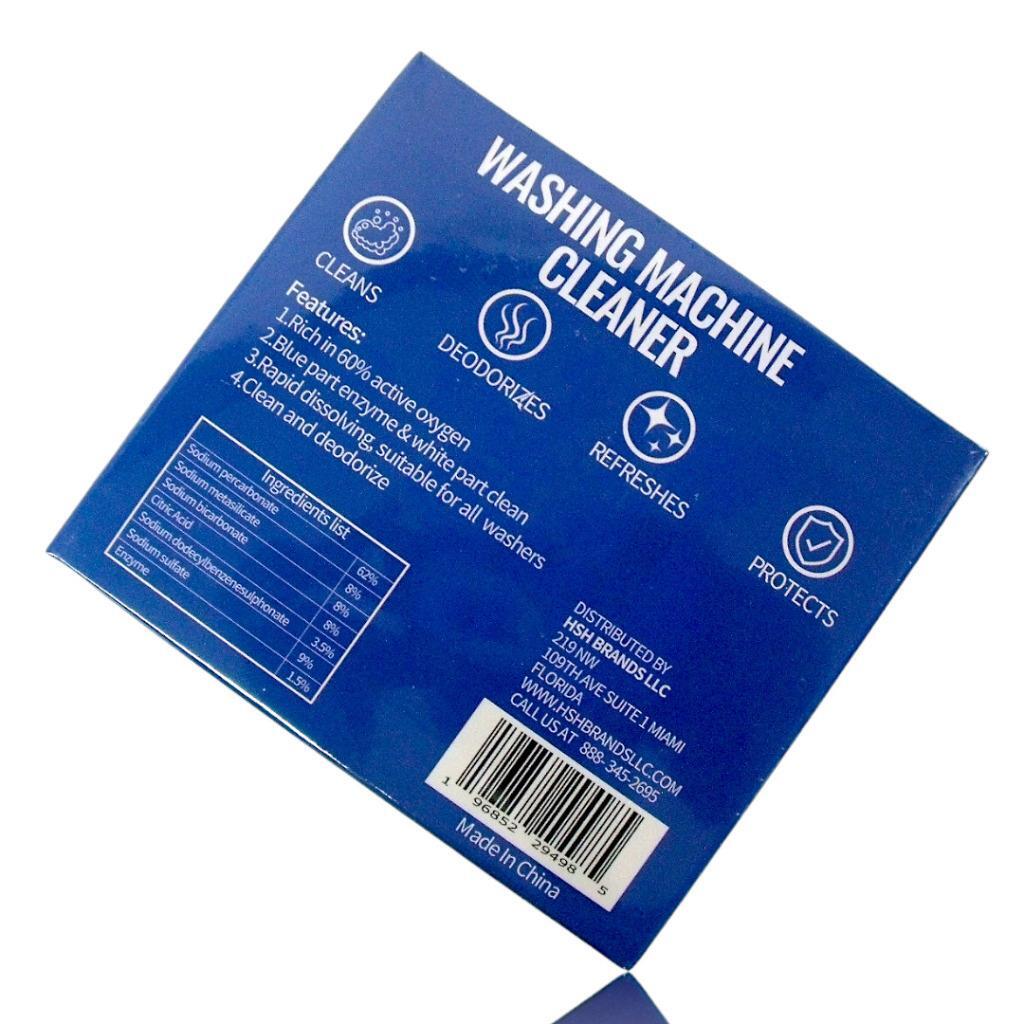 (36-Tablets) Washing Machine Cleaner Deep Clean Formula Front & Top Load Washers