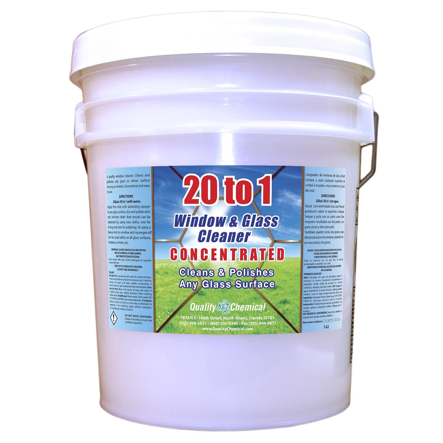 20-1 Window & Glass Cleaner – 5 gallon pail