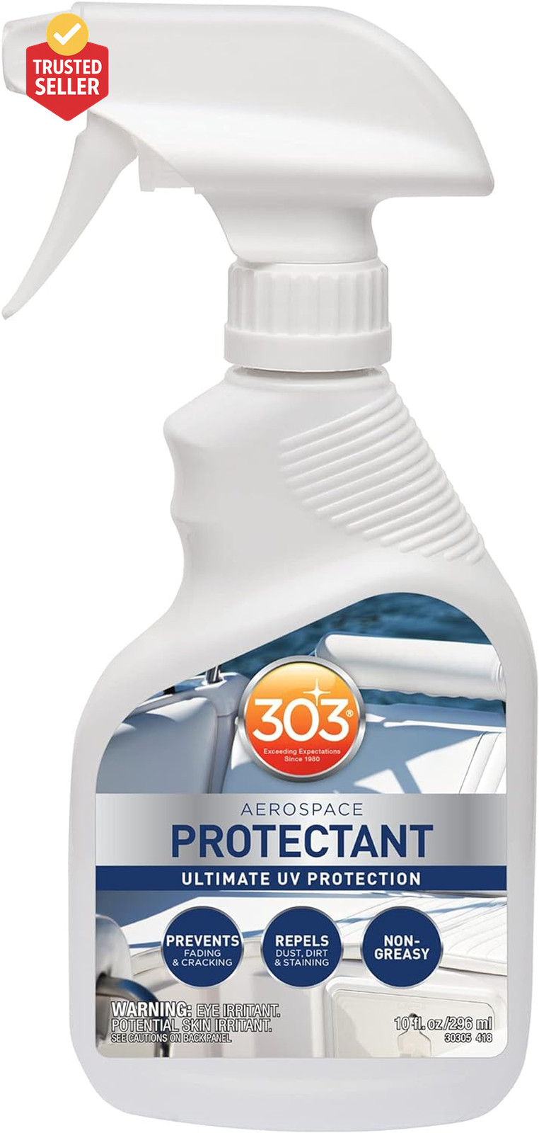 Marine Aerospace Protectant – UV Protection – Repels Dust, Dirt, & Staining – Sm