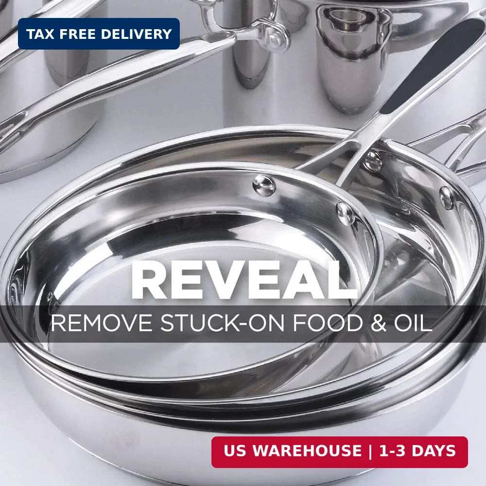Weiman Stainless Steel Sink and Pots & Pans Cleaner and Polish