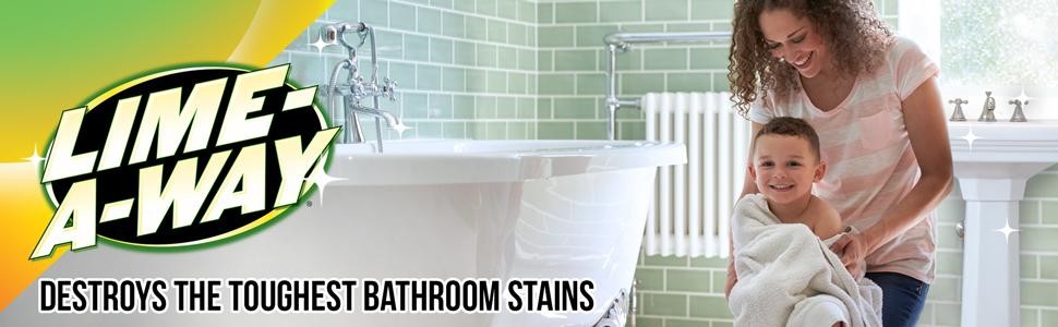 Hard Water Stain Remover Liquid, Removes Lime, Calcium & Rust