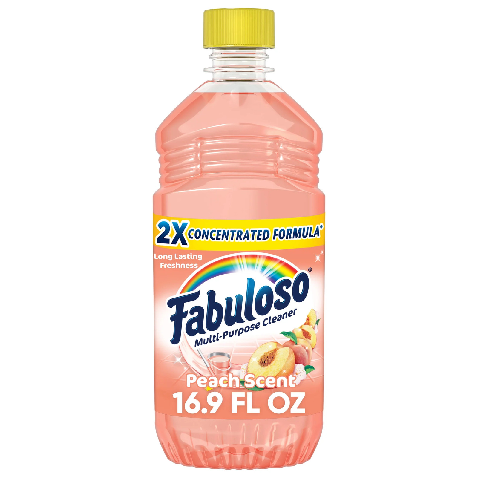 Fabuloso Multi-Purpose Cleaner, 2X Concentrated Formula, Floor Cleaner, Peach Sc