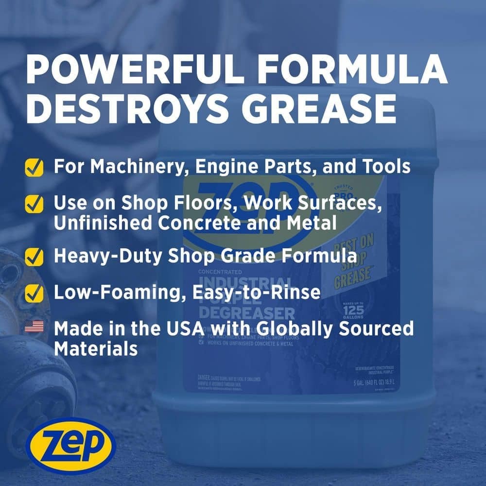5 Gallon Concentrated Industrial Purple Cleaner Degreaser 1 Pack Fast Shipping