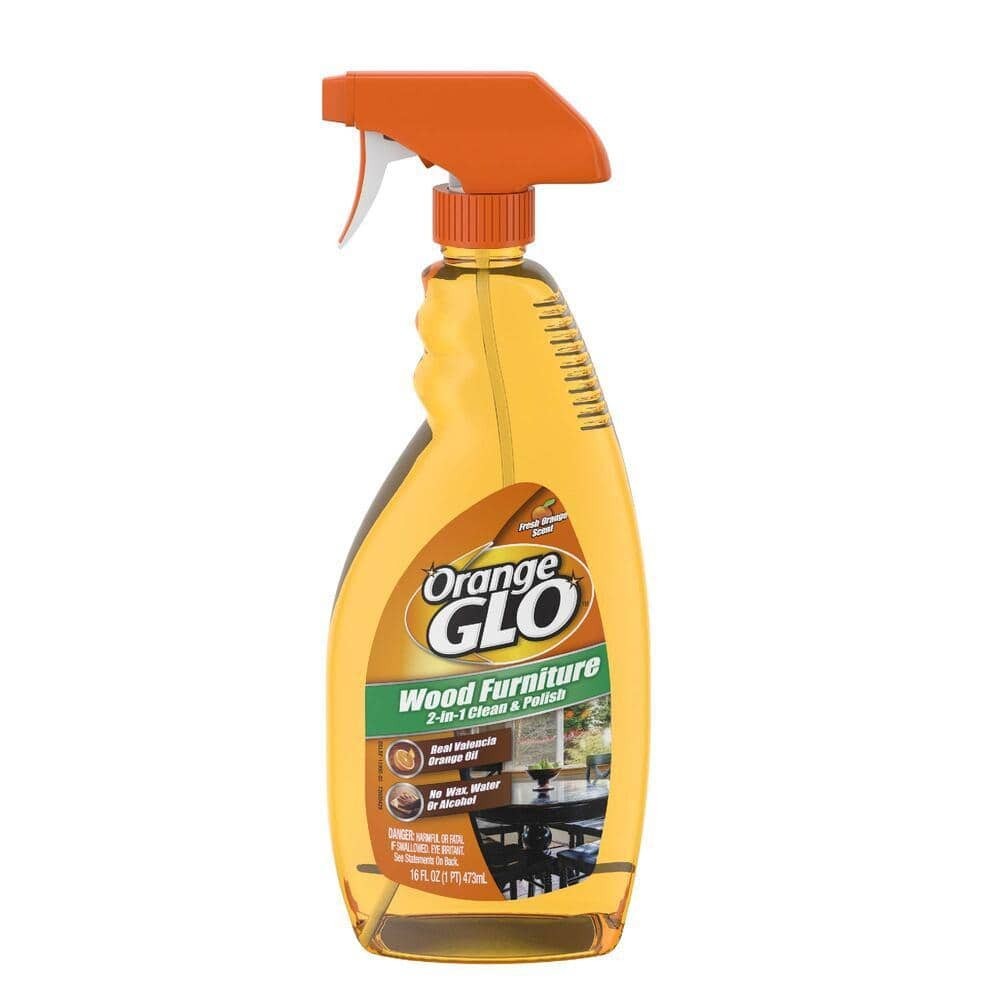Orange Glo Wood Furniture 2-in-1 Clean and Polish Spray, 16 oz. (Free Shipping)