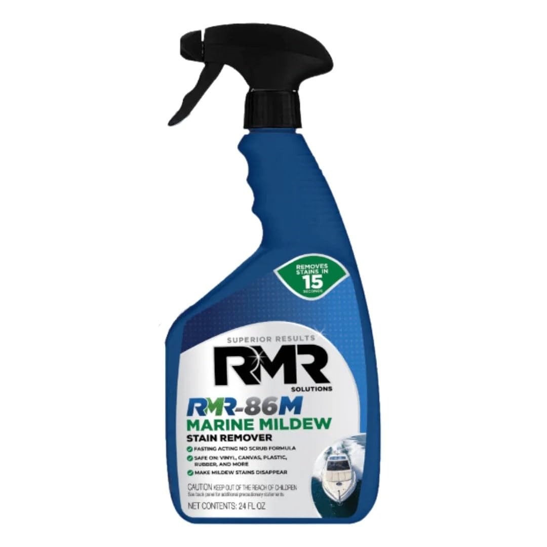 RMR-86M 24 Fl OZ, Marine Mold Stain and Mildew Stain Remover – Scrub Free Formul