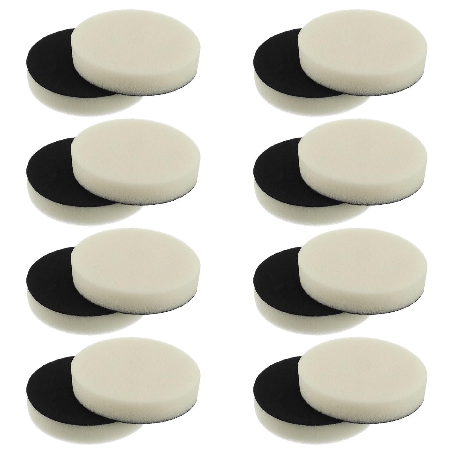 16pcs Foam Pads Power Scrubber Pads Set Electric Scrubber Replacement Scouring P