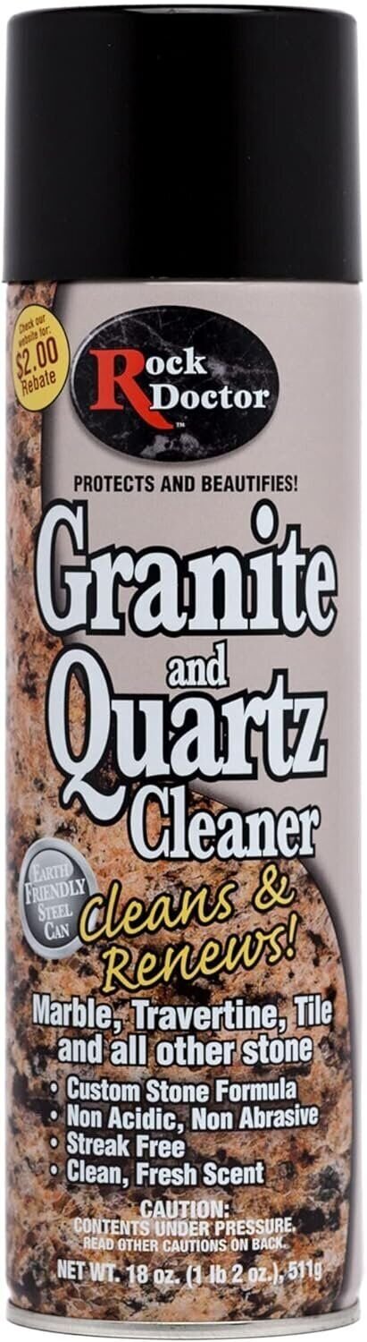 Rock Doctor Granite Cleaner –Cleans & Renews Surfaces –(18 oz) Surface…