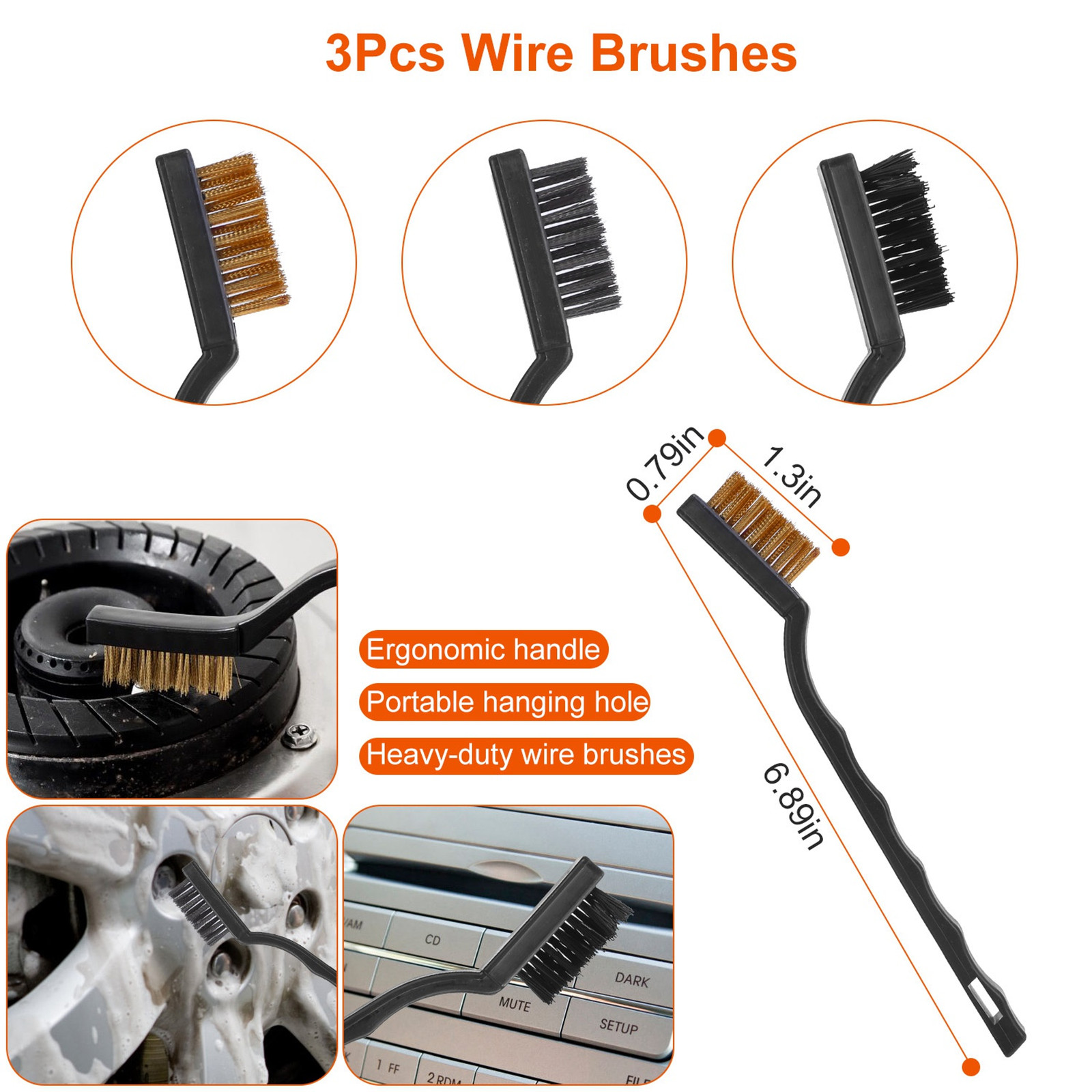 26 Pcs Car Detailing Brush Kit