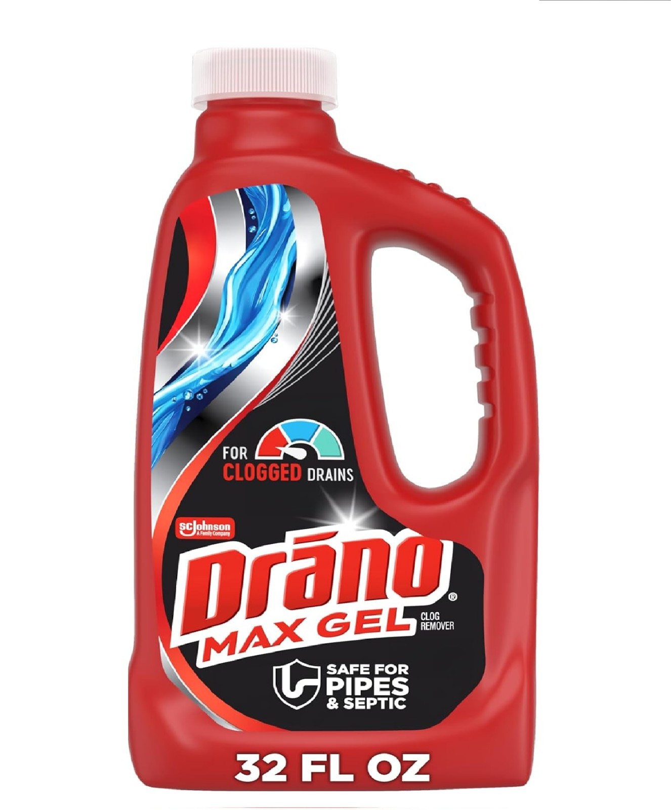 Drano Max Gel Drain Clog Remover & Cleaner, Fast-Acting to Unclog Standing Water