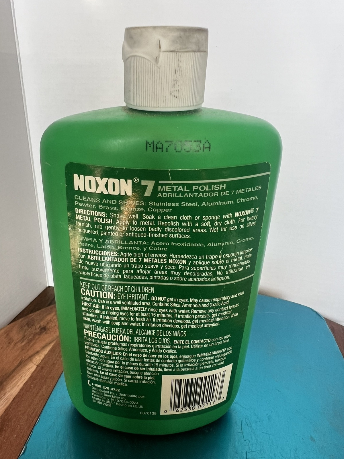 Noxon 7 Liquid Metal Polish – 12oz Discontinued 13.05 Product Weight