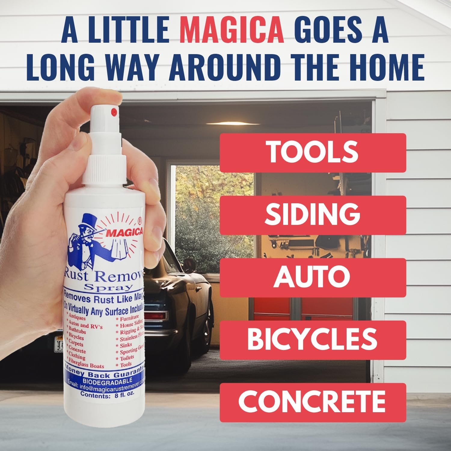 Magica Rust Remover (8oz Spray)