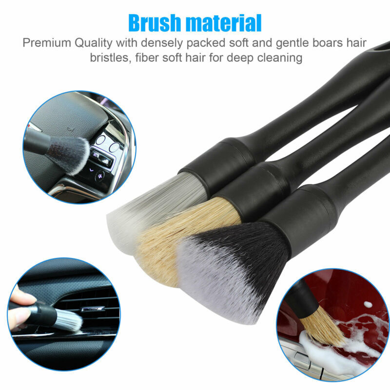 Drill Detailing Brush Set Tile Grout Power Scrubber Cleaner Spin Tub 3-30 pcs
