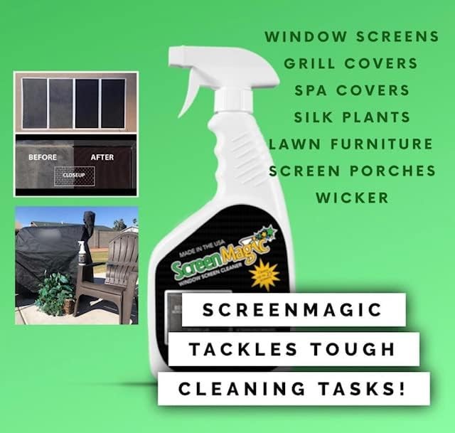 Screen Magic SM1GR Refill Ready to Use Window Screen Liquid Cleaner 1 gal.