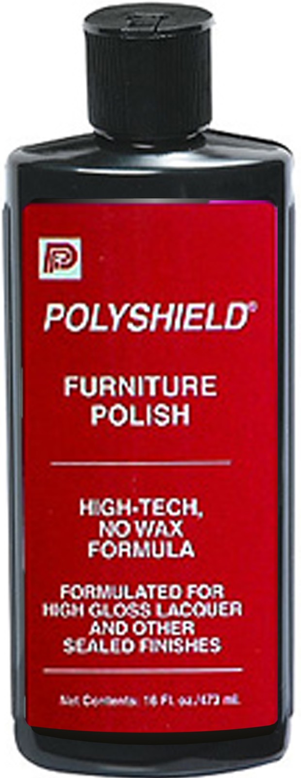Polyshield Furniture Polish for Finished Furniture and Pianos (16oz bottle)